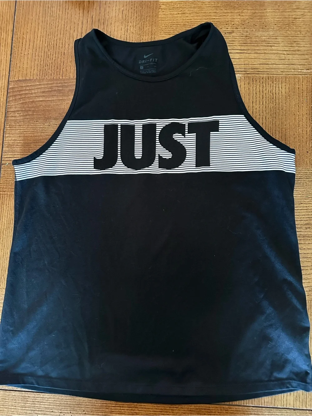 Nike Black Women's 'DO IT' Racerback Tank